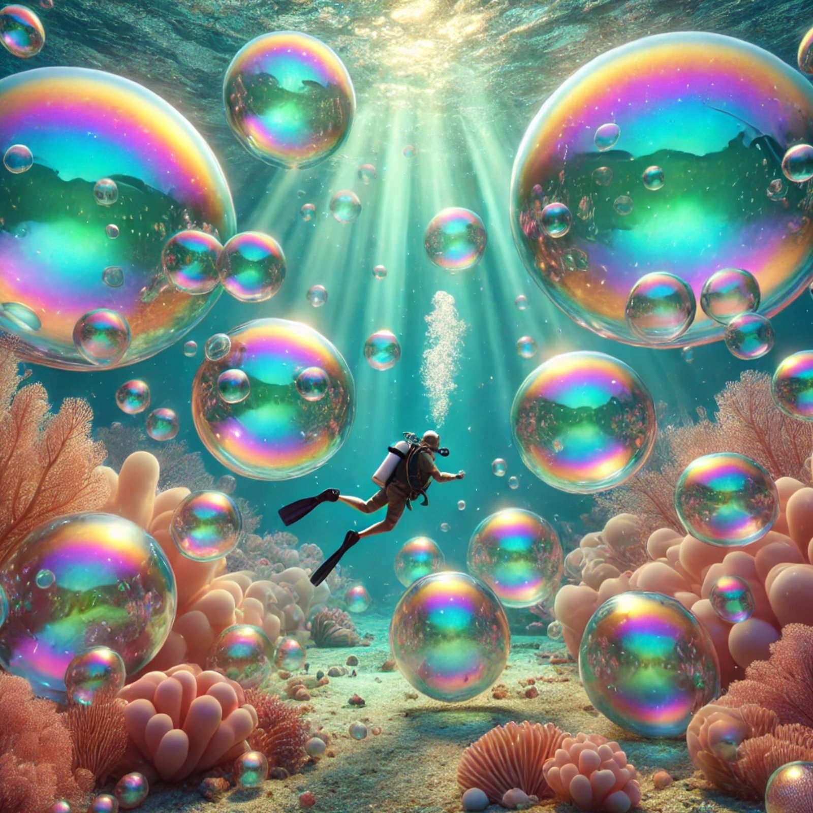 How to Scuba Dive with Soap Bubbles