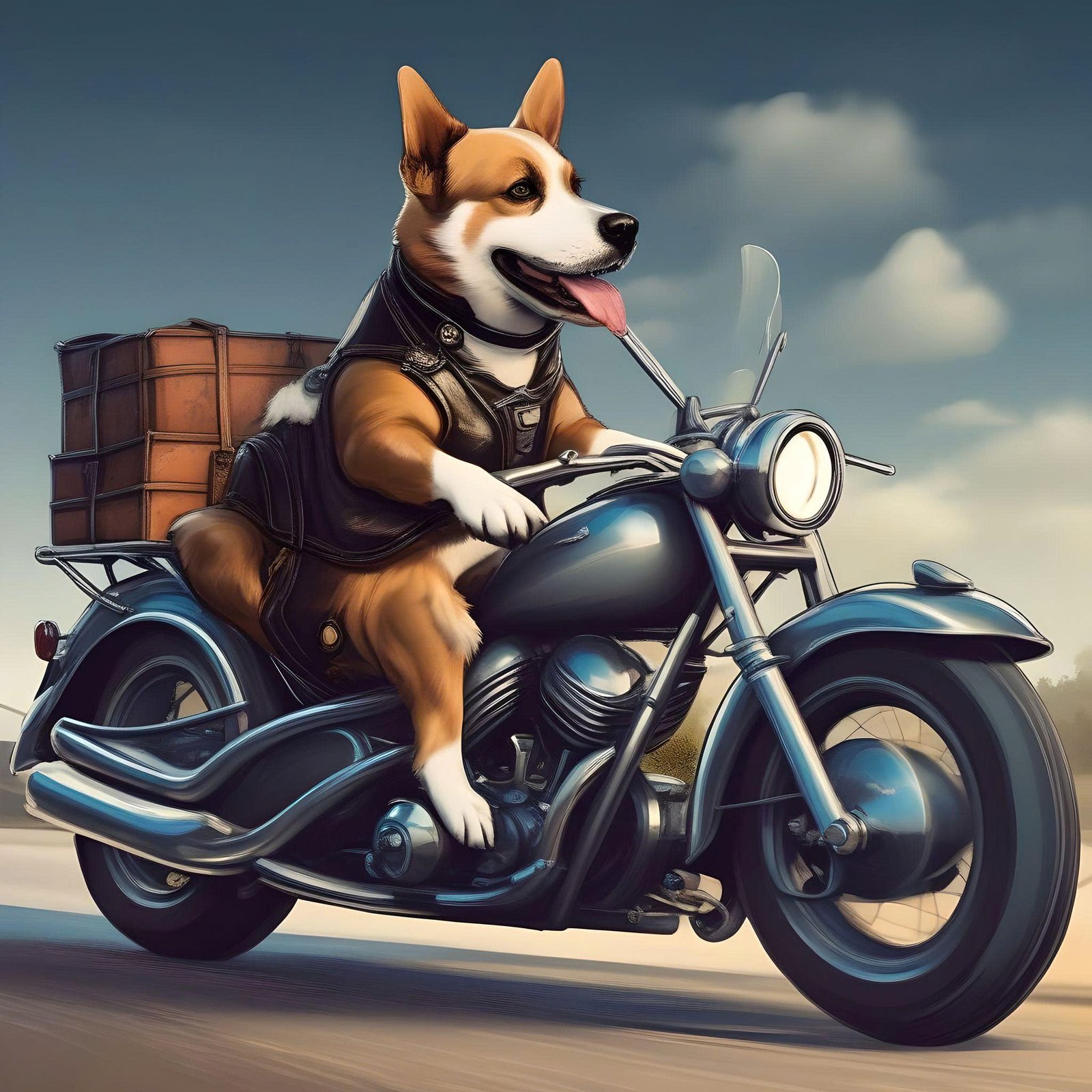 Can Dogs Ride Motorbikes?