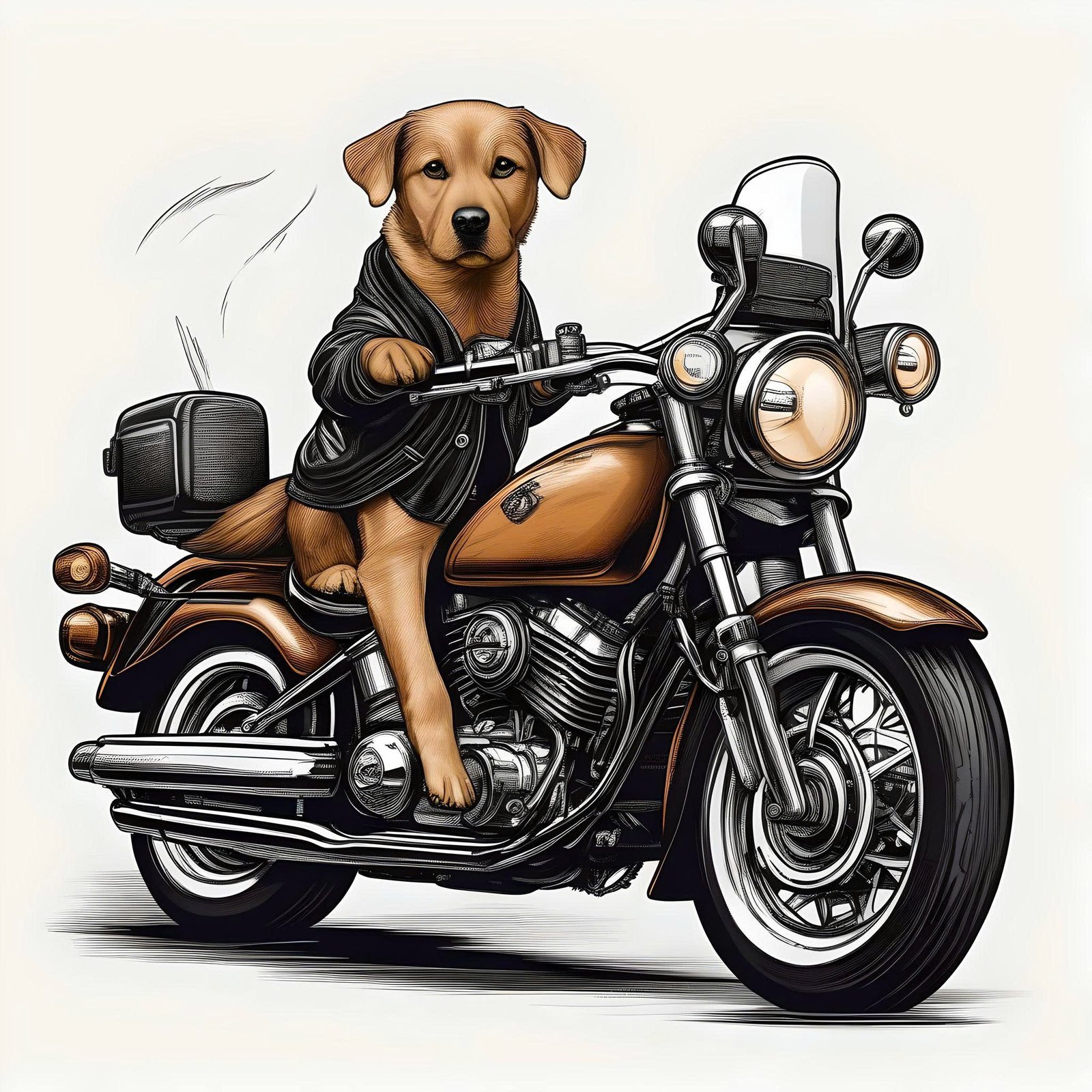 Can Dogs Ride Motorbikes?