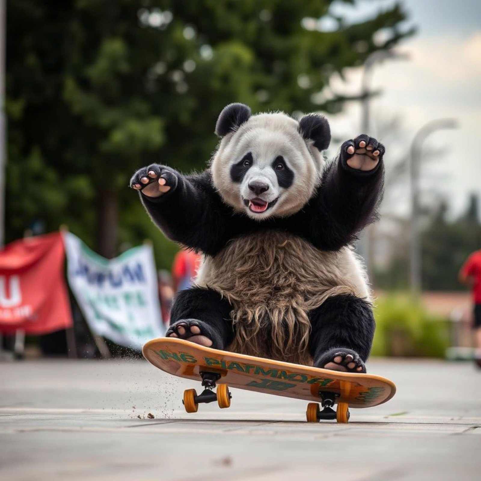 Teaching Pandas to Skateboard: A Fun and Innovative Journey