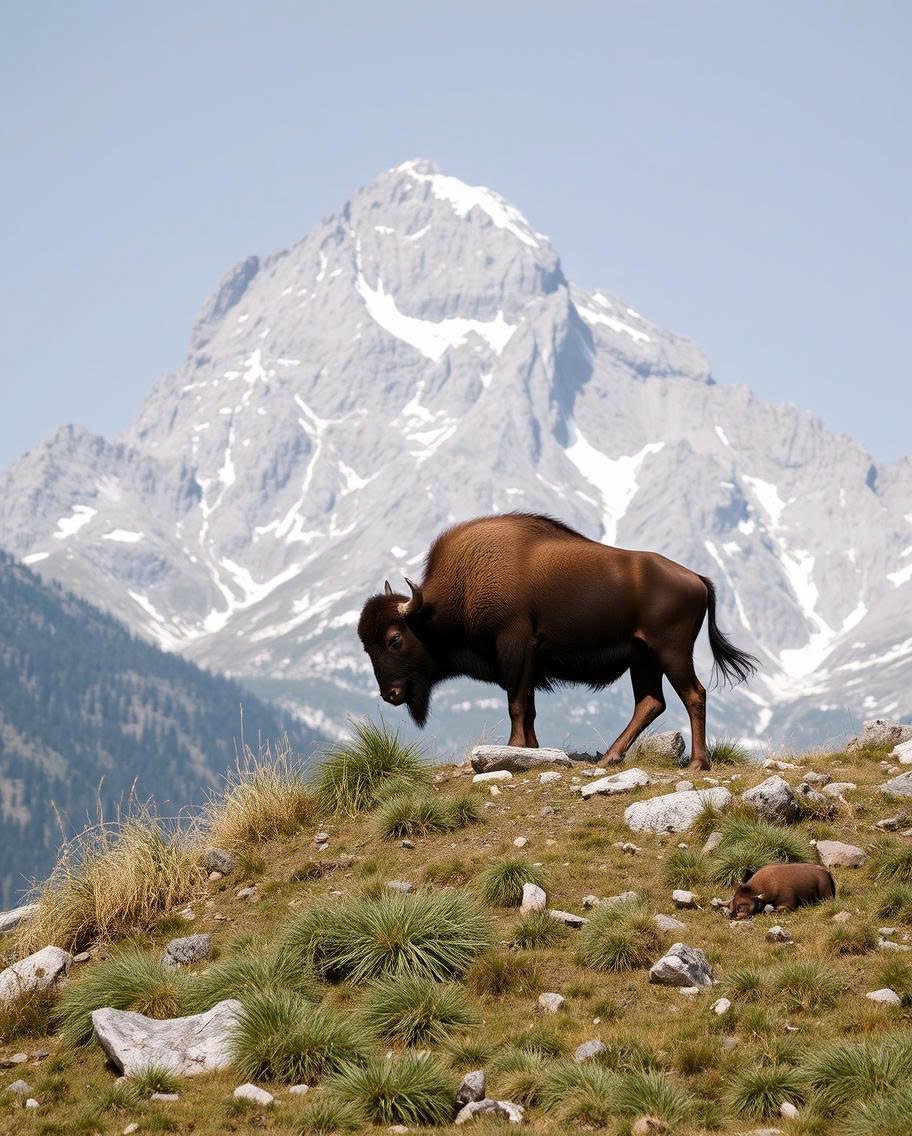 Can a Buffalo Climb Mountains?